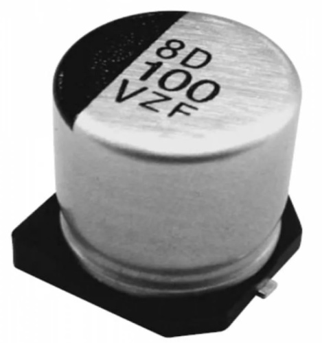 Конденсатор 33 µF 25v 7х7х6мм электролитический smd Конденсатор 33 µF 25v 7х7х6мм электролитический smd