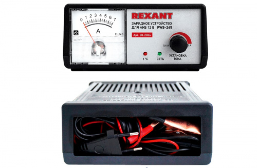 ЗУ для автомобильных аккумуляторов REXANT PWS-265  0,4-7А  80-2036 фото 2