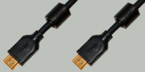 Шнур HDMI штекер - HDMI штекер 10м пластик GOLD фильтр D5.8мм v2.0b  PREMIER 5-818 фото 2