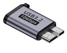 Адаптер Micro-B Male to Type C Female Разъем для внешнего жесткого диска, HDD-адаптер