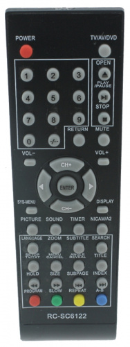 Пульт для ERISSON RC-SC6122 (TV) BRAND