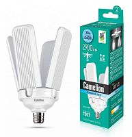 Лампа трансформер Е27 30w 4500К Camelion LED30-A70-RF/845/E27