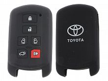 Чехол брелока Toyota  KB-L000 (6-кнопки)   Smart (черный)