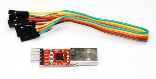 Преобразователь USB в UART на CP2102 