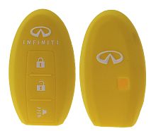Чехол брелока Infiniti   KB-L162 (3-кнопки) SMART G, M, FX, EX (Ж)