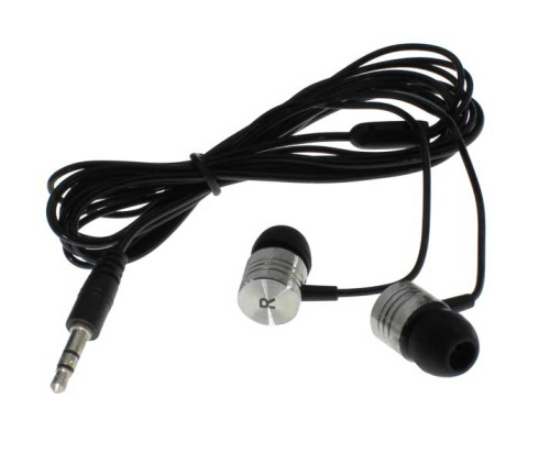 Наушники метал. черные фото 2 Наушники метал. черные фото 2