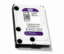 Жесткий диск Purple WD20PURX, 2Тб  Жесткий диск 3.5" 2Тб SATA 3.0 (Сит)