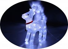 Гирлянда фигура "Олень", 23  см , прозрачная с подсветкой LED-30