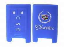 Чехол брелока Cadillac  KB-L094 (5-кнопки) SMART(С)SRX,SLS,CTS, XTS, A