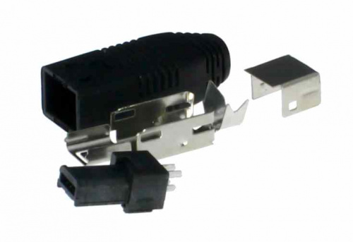 Разъем mini USB А штекер 4-pin на кабель
