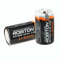 Батарейка ROBITON ER14250 Li (1/2R6)(счётчики,весы,кассы,кодов.замки)