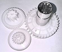 Блок шестеренок мясорубки, для Redmond RMG-1203-8, 1208, (компл. 3шт)