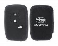 Чехол брелока Subaru  KB-L189 (3-кнопки)(Ч)SMART