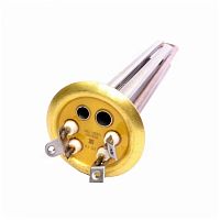 ТЭН водонагревателя, 2000W, фланец 64мм, медь, клеммы под винт, под анод M4, TW Premium