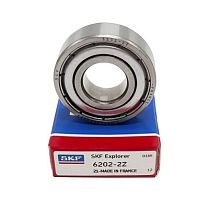 Подшипник, 6202 ZZ, 15x35x11мм, SKF, Франция