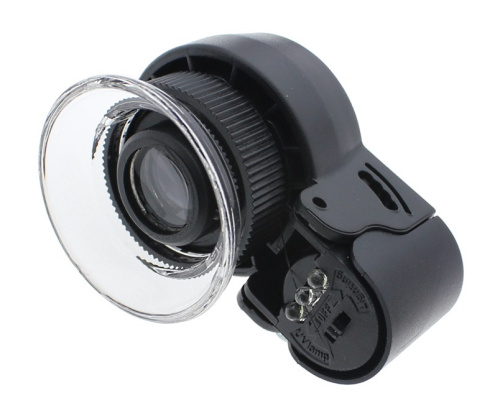 ЛУПА ювелирная 45х.(21мм), LED фото 3