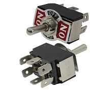 Тумблер (ON)-OFF-(ON) 6P 10A 250v  KN3(B)-223P(A) (on)-off-(on)