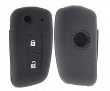 Чехол брелока Nissan KB-L109 (2-кнопки)(Ч)на выкидной ключ