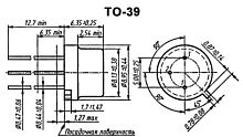 Транзистор BSX61  TO-39 демонтаж