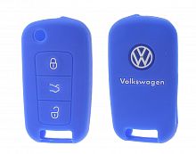 Чехол брелока Volkswagen KB-L065 (3-кнопки)(С) викидной ключ Bora