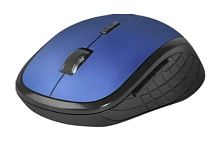 Мышь беспроводная Defender Aero MM-755 бесшумная сине-черная 6D 5 кнопок1600 dpi
