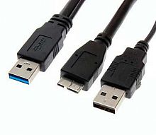 КАБЕЛЬ MICRO USB 3.0 Y-TYPE 40СМ (1280)