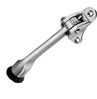 Дверной упор Maxi Locks 961 откидной SN Матовый никель