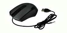 Мышь проводная Qumo Simple Office M92 USB черная 3 кнопки 1000 dpi шнур 1,8м 
