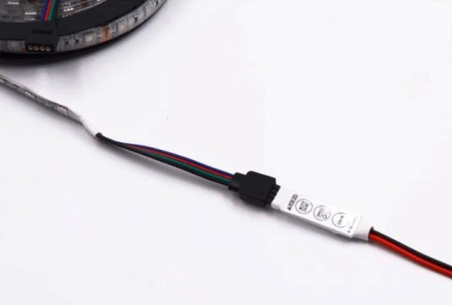 Контроллер RGB 12v-24V, 3 x 2A на канал, 144W max,, корпус  мини фото 2