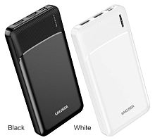 Аккумулятор PowerBank 10000mAh, вход Micro и Type-C, выход 2USB Kakusiga KSC-1083