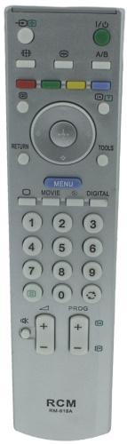 ПУЛЬТ УНИВЕРСАЛЬНЫЙ ДЛЯ  LCD SONY RM-618A