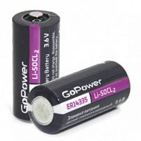 Батарейка GoPower ER14335 Li (2/3R6) (счётчики,весы,кассы,кодов.замки)