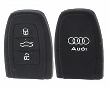 Чехол брелока Audi  KB-L165 (3-кнопки)(Ч)SMART A4L, A5, S5, A8L