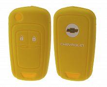 Чехол брелока Chevrolet  KB-L147 (2-кнопки)(Ж)выкидной ключ