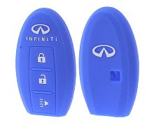 Чехол брелока Infiniti   KB-L162 (3-кнопки) SMART G, M, FX, EX (С)