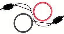 Кольцо LED 60mm (12-24v), при 12v-200mA, КРАСНОЕ, цена за 1 шт., в блистере- 2шт.