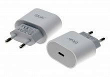 БП 1*USB 3A UBIK UH01PDW 18W белый  QC3.0 USB-C (ДАК)
