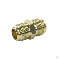 Переходник, 3/8M х 3/8M SAE (внеш-внеш), SJT-3/8*3/8