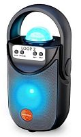 Колонка Bluetooth Smartbuy SBS-5060 + радио + LED подсветка, черная