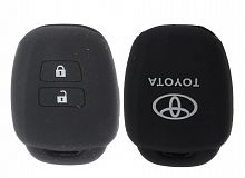 Чехол брелока Toyota  KB-L015 (2-кнопки)New Vios 2014