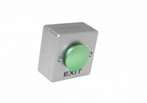 Кнопка выхода TS-CLACK green 36В/3А/НЗ/НО 53*53*26мм