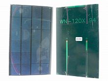 Солнечная панель 5 V  1,0 W (ДАК)