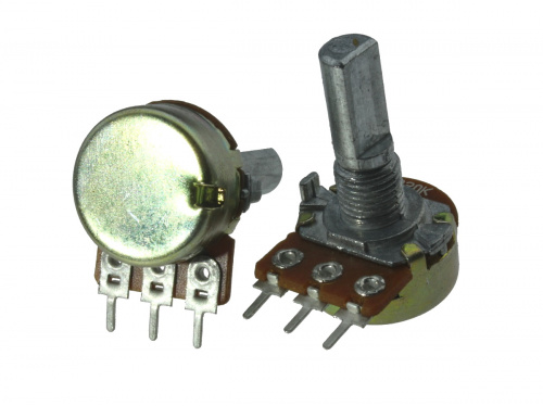 Резистор переменный    5 кОм моно 16K1-B-5kOm-F-20mm