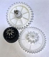 Блок шестеренок мясорубки, для Moulinex, Vitek, Skarlett и др., MRZ066