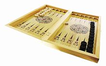 Нарды, шахматы, шашки 3 в 1 большие "Рыцарские бои"