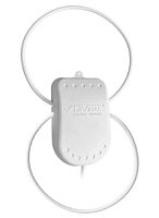 Антенна ТВ DVB-T2 комнатная активная TWIN усиление 35 дб 5v 3м с присоской Волжанка