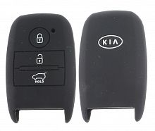 Чехол брелока Kia  KB-L101 (3-кнопки)(Ч)SMART K3