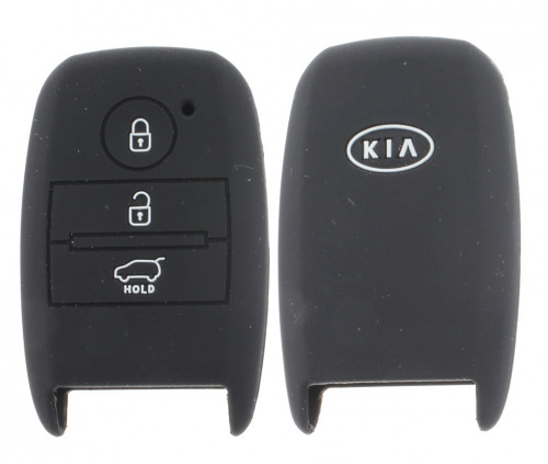 Чехол брелока Kia  KB-L101 (3-кнопки)(Ч)SMART K3