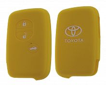 Чехол брелока Toyota  KB-L019 (3-кнопки) Smart Land Cruiser (Желтый)