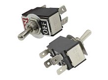 Тумблер ON-OFF 4P 6A 250v  KN3(B)-201P on-off 